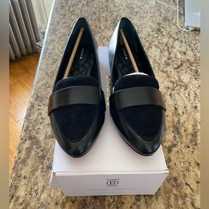 Birdies Blackbird in Licorice Leather size 9.5